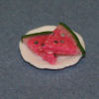 Dollhouse Miniature Watermelon Plate